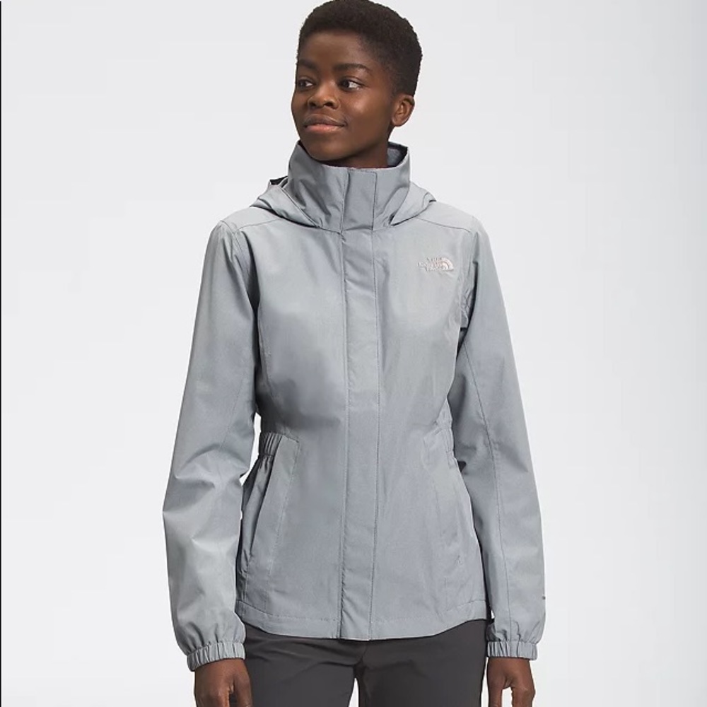 NWT Hthr Gray The Northface Resolve Parka II - L